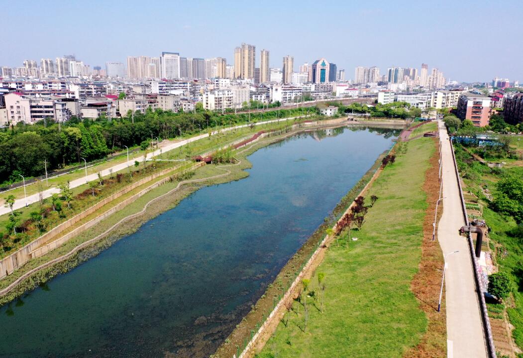 江西鷹潭這個水環(huán)境治理項目，很美！