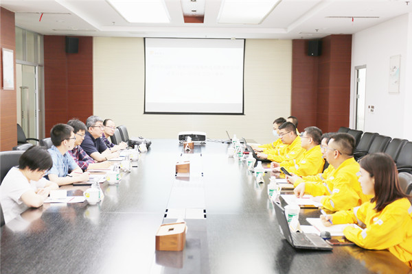 浙江浙能紹興濱海熱電有限公司章通行總一行至華潤化工園熱電公司調(diào)研學(xué)習(xí)