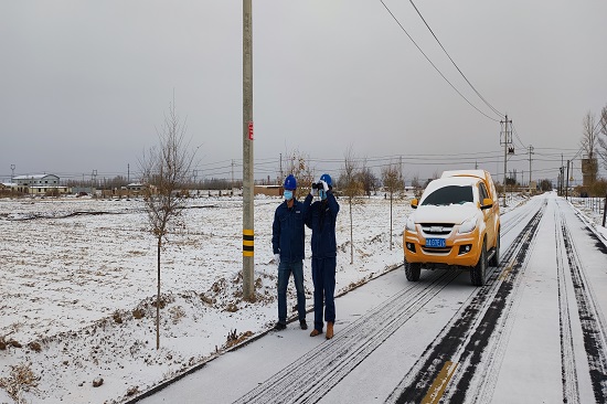 國網張掖肅南縣供電公司：積極開展雪后特巡 全力應對惡劣天氣