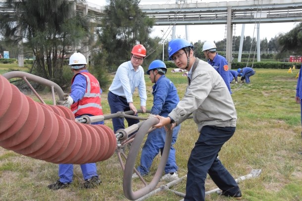 國(guó)能（福州）熱電有限公司500kV線(xiàn)路導(dǎo)線(xiàn)及金具更換項(xiàng)目完成導(dǎo)線(xiàn)拆除