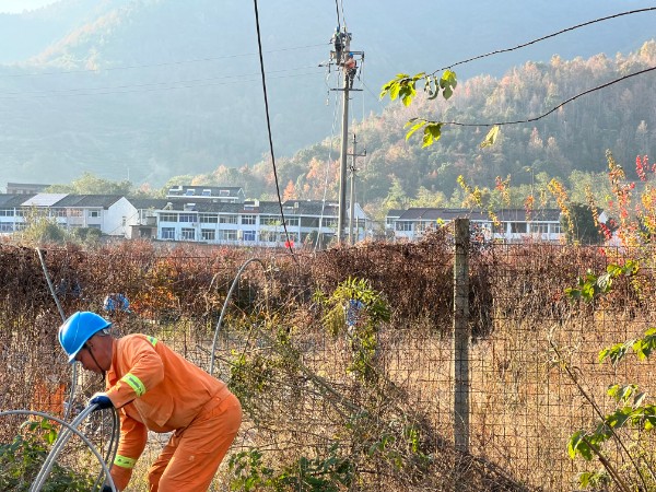 國(guó)網(wǎng)三門縣供電公司路通電通 促高山古村產(chǎn)業(yè)旺