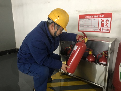 國(guó)能四川江油發(fā)電廠組織開展消防器材專項(xiàng)檢查