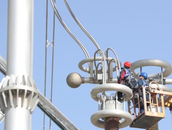 中國“西電東送”北線主通道寧浙特高壓輸電工程首次進行春季綜合檢修