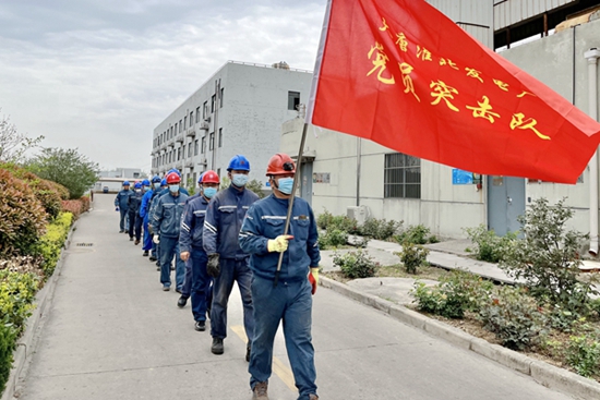 大唐淮北發(fā)電廠開展“推進‘三個融入’強化作用發(fā)揮”主題黨日活動