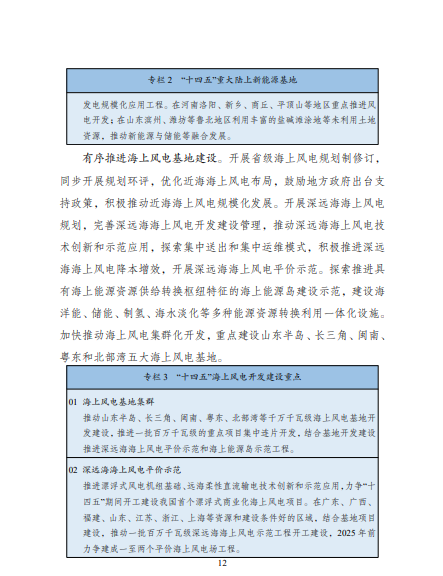 發(fā)改委、能源局等九部委聯(lián)合印發(fā)發(fā)布“十四五”可再生能源規(guī)劃！