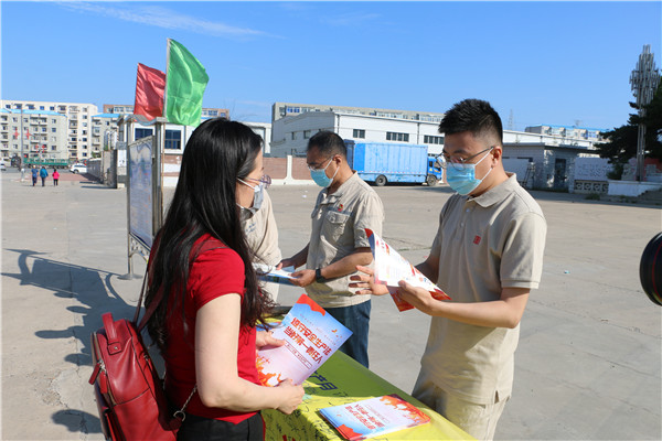 大唐長(zhǎng)山熱電廠開展“安全宣傳咨詢?nèi)铡被顒?dòng)