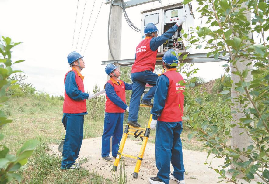 國家電網山西電力(朔州)共產黨員服務隊用心用情用力服務鄉(xiāng)村振興