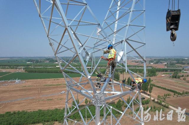 雄商高鐵首條500千伏超高壓電力線(xiàn)路完成遷改