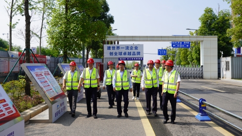 楊良調(diào)研中國電建教育培訓(xùn)基地項目