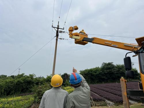 農(nóng)網(wǎng)線路改造完工，居民夏日用電不愁