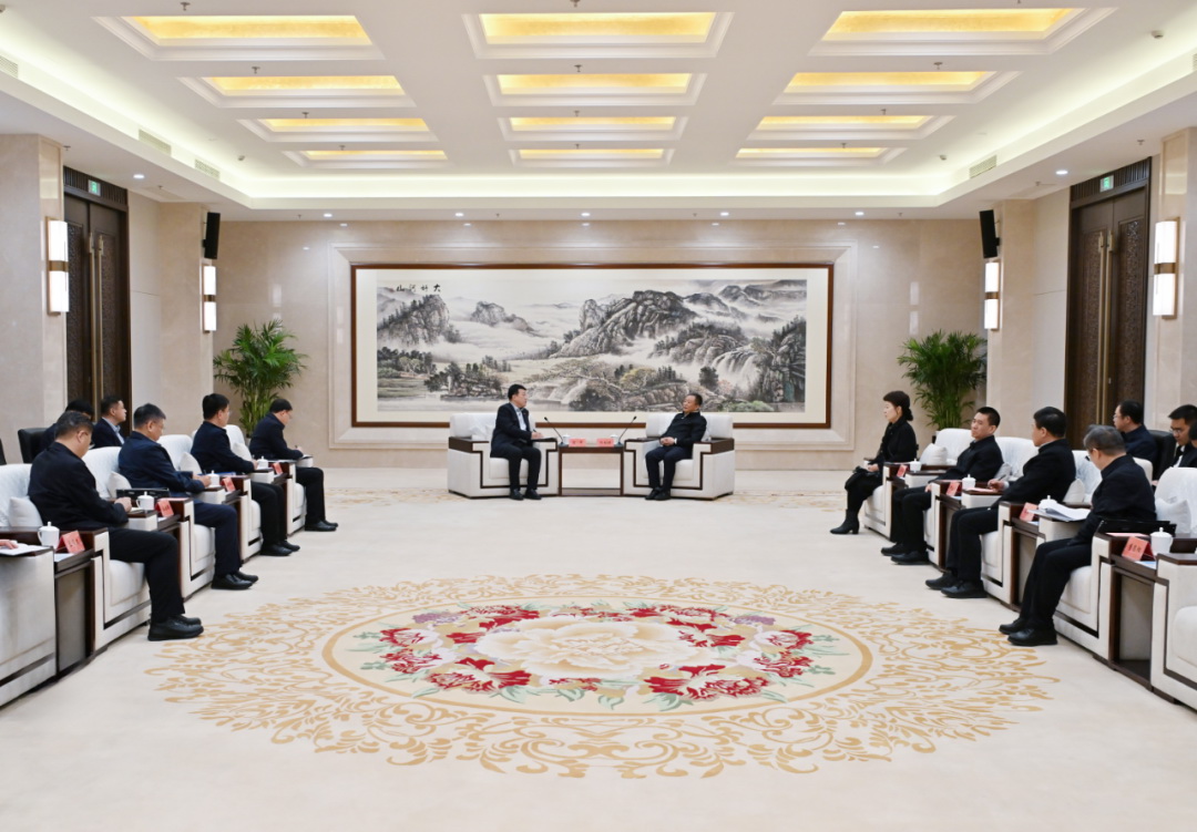 大唐集團(tuán)董事長呂軍、總經(jīng)理張傳江拜會內(nèi)蒙古自治區(qū)黨委書記孫紹騁政府主席王莉霞