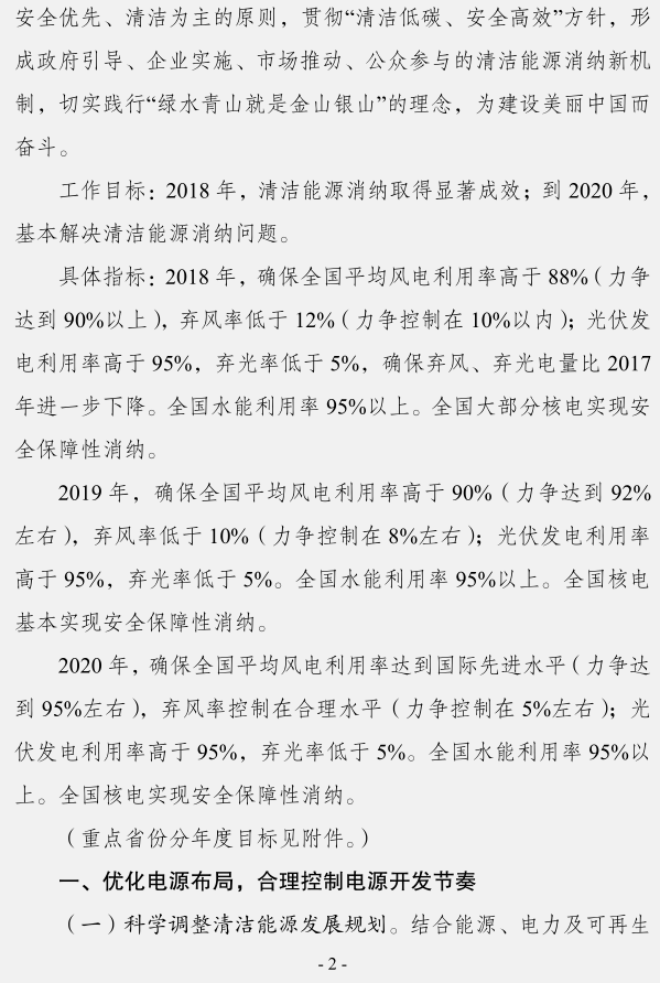 發(fā)改委：確保2020年全國平均風(fēng)電利用率達(dá)到國際先進(jìn)水平